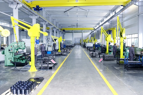 軸加工車間一角